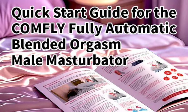 Quick Start Guide for the COMFLY Fully Automatic Blended Orgasm Male Masturbator