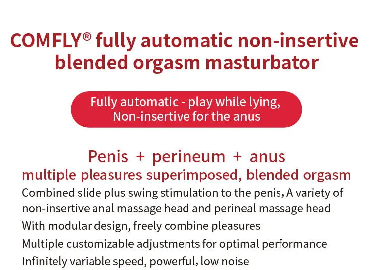 Fully Automatic Non-insertive Blended Orgasm Masturbator159ix