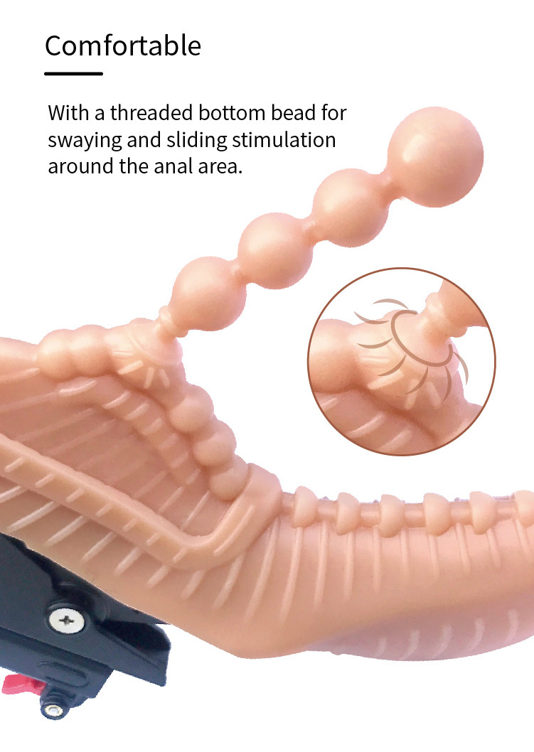 Anal Bead Massage Head with Vertical Insertion02uqo