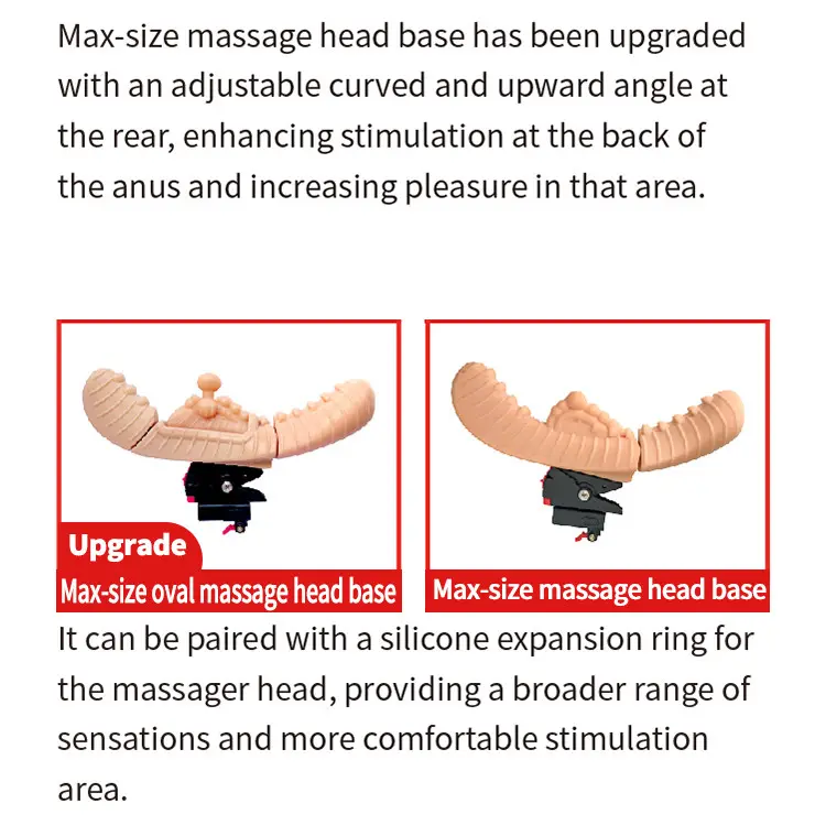 Extra Large-Size Oval Bead Massage Head05z5g