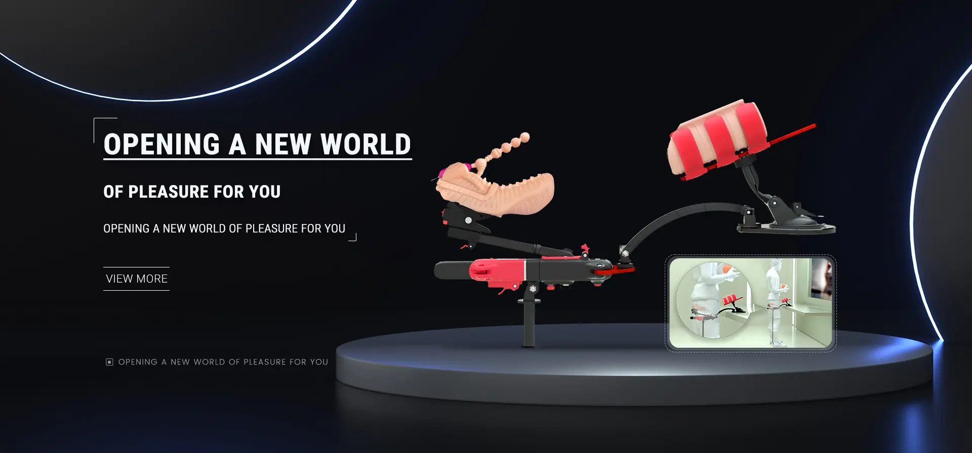 OPENING NEW WORLD OF PLEASURE FOR YOU