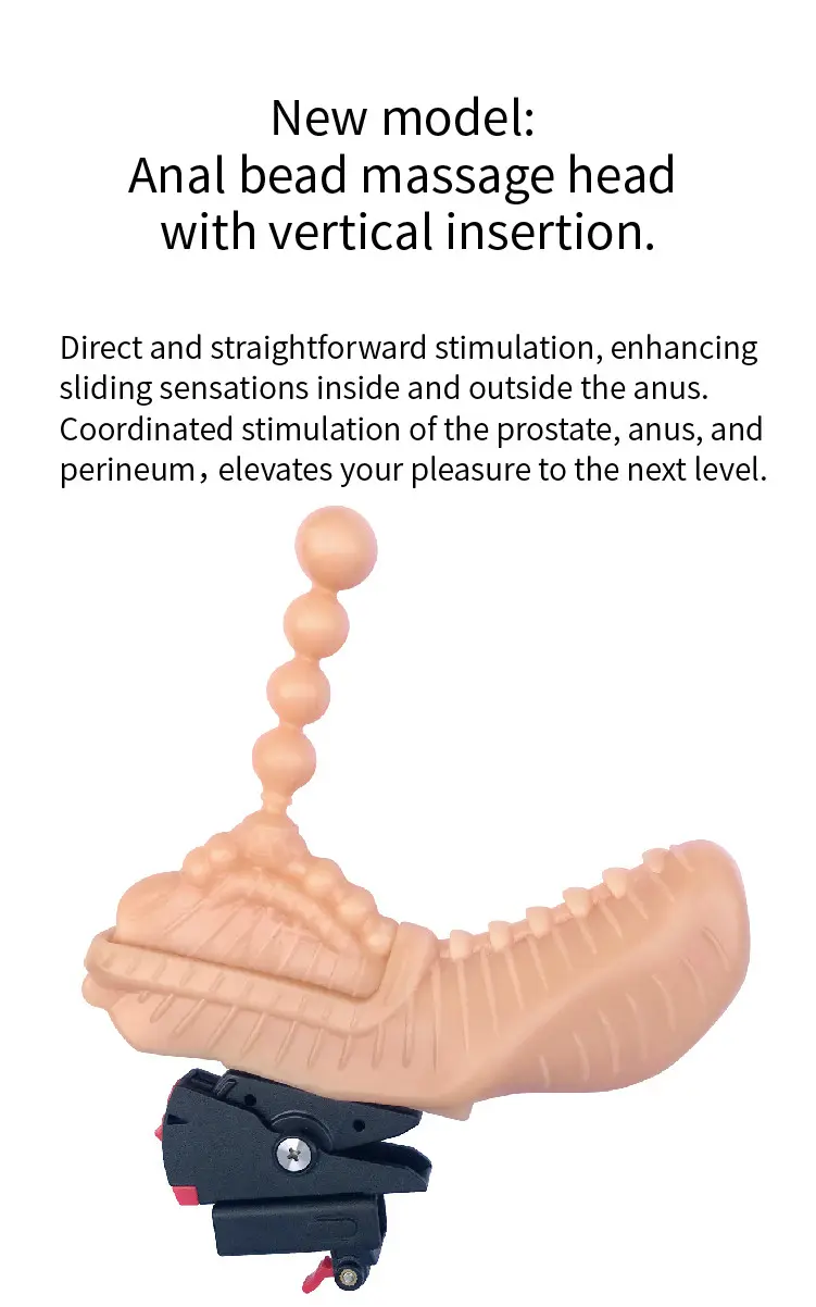 Anal Bead Massage Head with Vertical Insertion05ujm