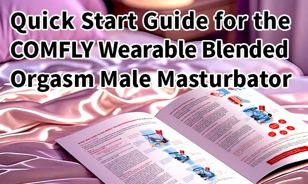 Quick Start Guide for the COMFLY Wearable Blended Orgasm Male Masturbator